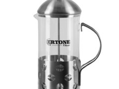 Infuzor din sticla pentru Cafea/Ceai ERT-MN 125, filtru inox, 600 ml